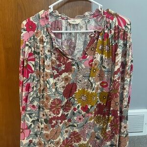 Floral Multicolor Women's Top by Entro. (Free People ish)